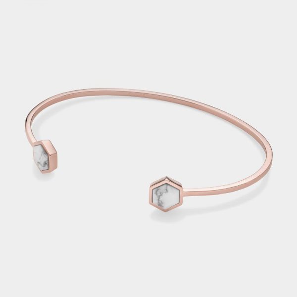 PULSERA CLUSE BRAZALETE ABIERTO IDYLLE ROSA