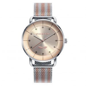 RELOJ VICEROY SRA. COL. ANTONIO BANDERAS MALLA BICOLOR