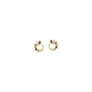 PENDIENTES UNO DE 50 DORADOS